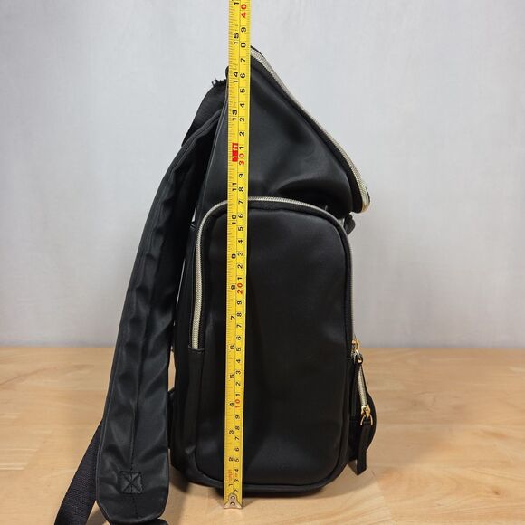 Austin Fowler Francesca Everyday Backpack FLAWED Gym Travel Bag Black - Picture 9 of 15